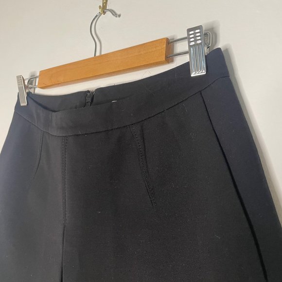 Vince Black Structured Mini Skirt Size 4 - NWOT - Picture 3 of 4